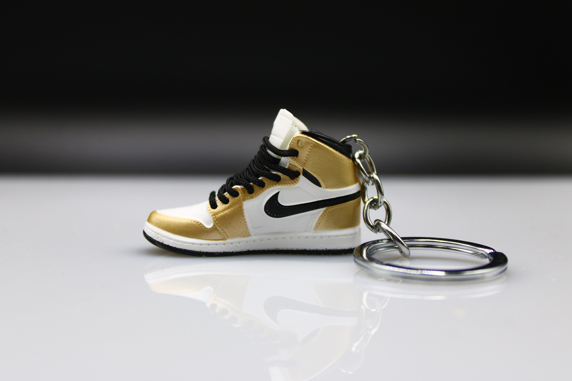 Porte-clés Sneakers 3D - Air Jordan 1 - Metallic Gold