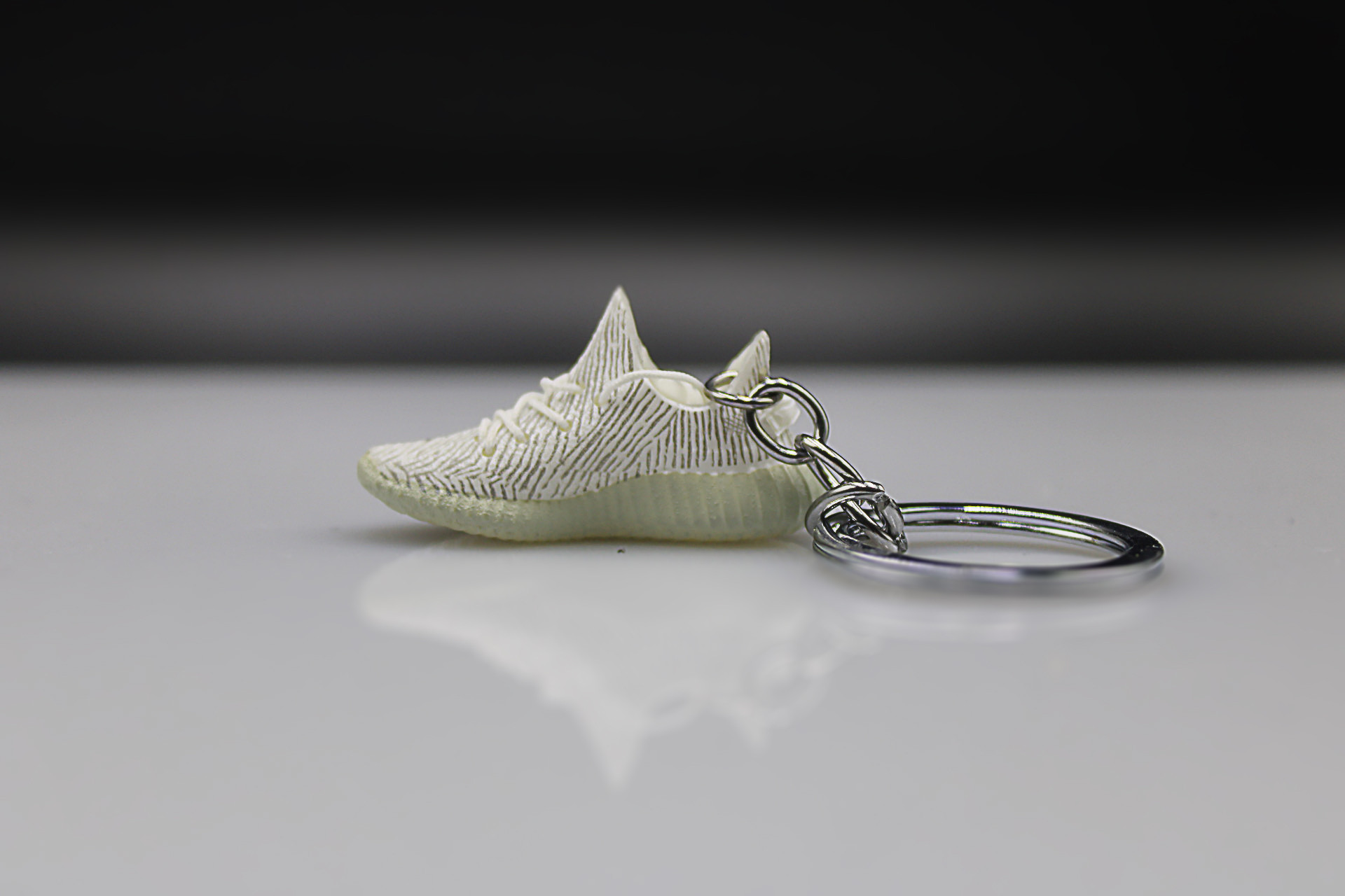 Porte-clés Sneakers 3D - Yeezy Boost 350 - White