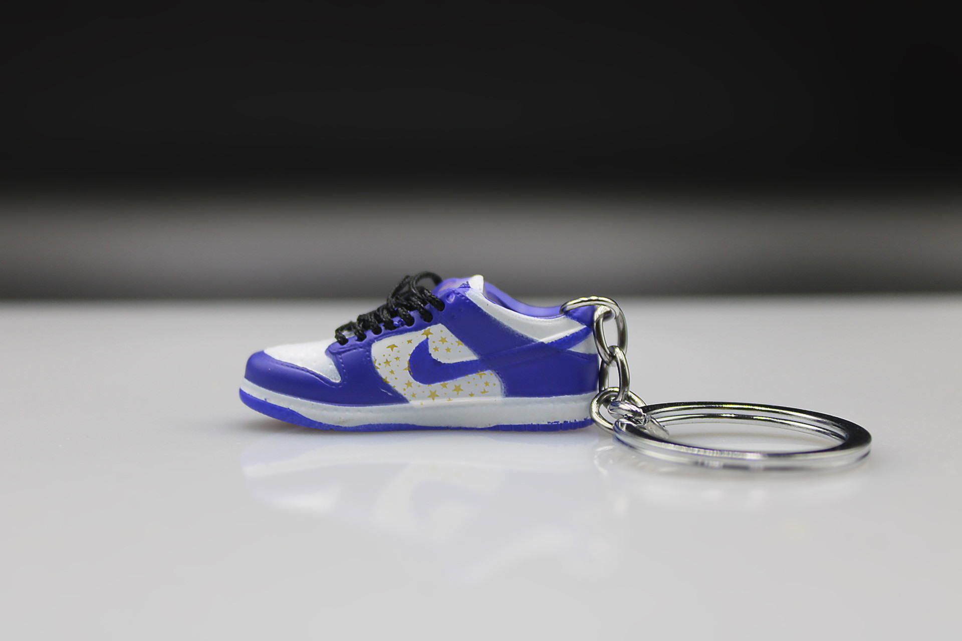 Porte-clés Sneakers 3D - Nike Dunk Low X Supreme - Blue Stars