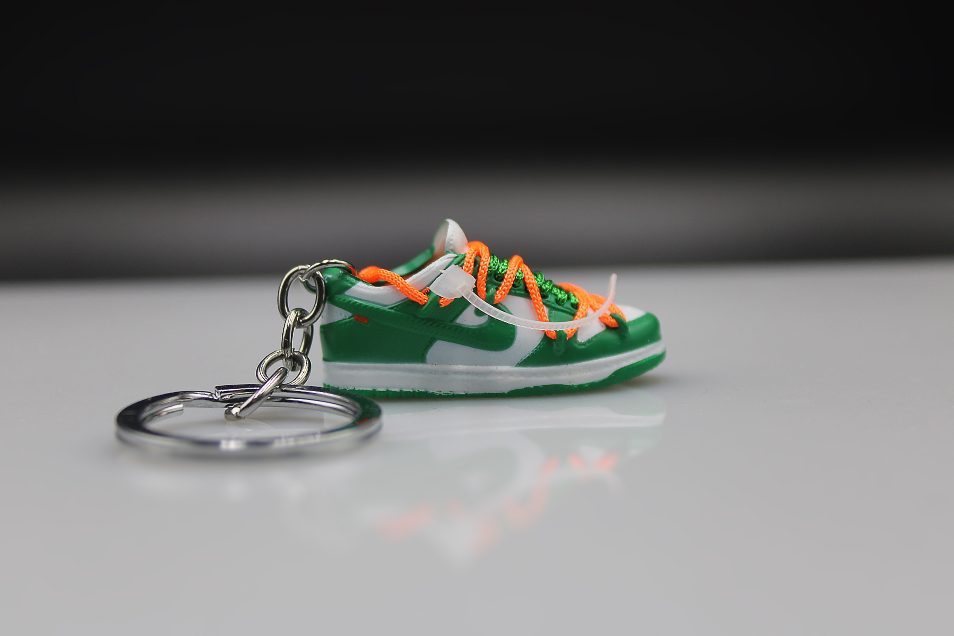 Porte-clés Sneakers 3D - Nike Dunk Low X Off-White - Pine Green